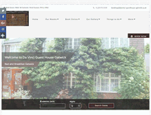 Tablet Screenshot of davinci-guesthouse-gatwick.co.uk